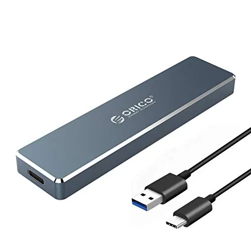 ORICO - Adattatore da USB 3.0 a NGFF per SSD M2 B-Key o M+B, compatibile con WD Blu/Verde, Samsung 860 EVO, Crucial MX500, Kingston, ecc.