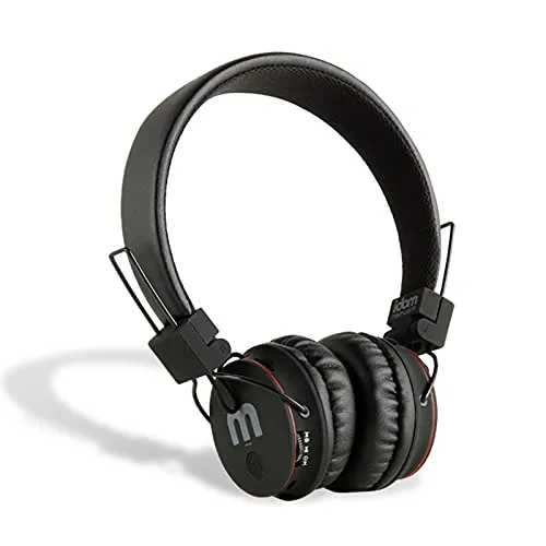 mobi mountain Over-Ear Cuffie Gaming, Cuffie Wireless Stereo Pieghevoli ad Alta Fedeltà, Cuffie Bluetooth Sports, Jack Audio 3.5 mm, Microfono Incorporato, Micro SD/TF, FM