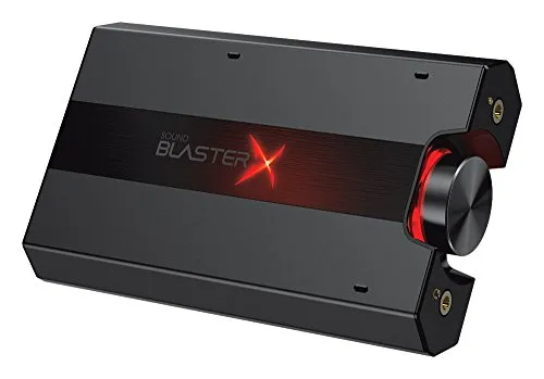 Creative SB1700 Sound BlasterX G5 Scheda Audio Portatile HD 7.1 (Windows PC, Mac e PS4) colore nero