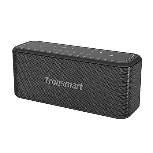 Tronsmart Mega Pro Cassa Altoparlante Bluetooth 60W Wireless Waterproof Speaker Bluetooth con Deep Stereo, IPX5 Impermeabile, 10400mAh Batteria Power Bank, NFC e Pannello Touch LED