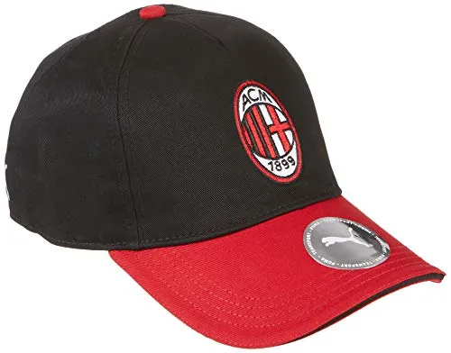 Puma AC Milan Training cap cap cap cap cap Black-Tango Red, OSFA