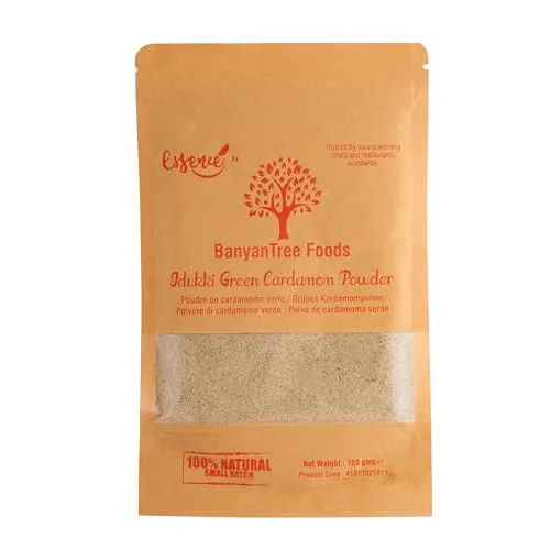 BanyanTree Foods Cardamomo Macinato | polvere di cardamomo | Cardamom Powder 100g