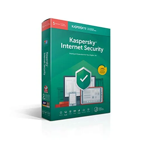 Kaspersky Lab Internet Security 2019 Base license 5 licenza/e 1 anno/i DUT, Francese