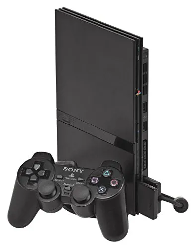 Sony PS2 Slimline Console (Black) (PS2) - [Edizione: Regno Unito]