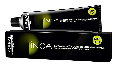 L'Oreal Professionnel Tintura, Inoa, F 6.3 Biondo Scuro Dorato , 60Ml