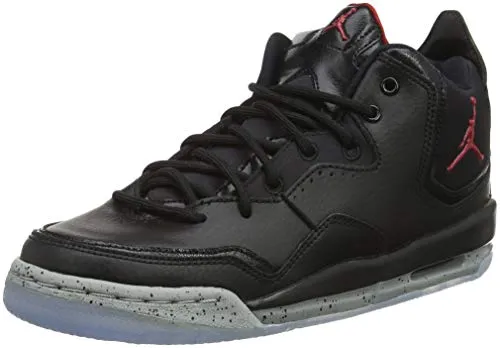Nike Jordan Courtside 23 (GS), Scarpe da Basket Uomo, Nero (Black/Gym Red/Particle Grey 023), 38.5 EU
