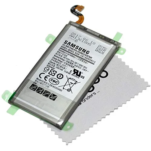 Batteria originale per Samsung EB BG955ABE per Samsung Galaxy S8 Plus G955F con panno per la pulizia dello schermo mungoo