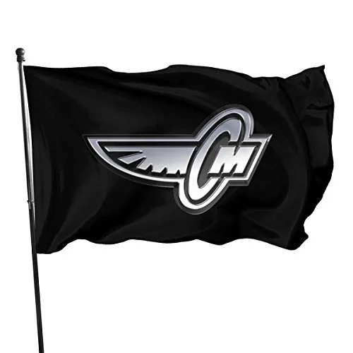 N/A Bandiera 35 per Esterni Corley Motors cromata per Giardino (90cm150cm)