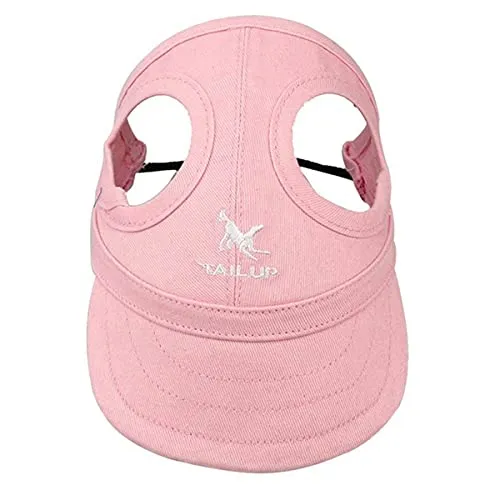 JUEXIN Cappelli per Cani da Compagnia Cappelli per Cani da Compagnia Cappellino da Sole Regolabile per Esterni Cappellino da Baseball per Gatti(S Pink)