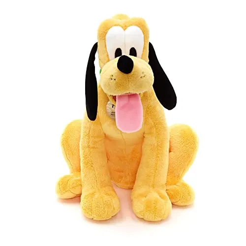 Disney Store peluche ufficiale medio per bambini Pluto, 37 cm, soffice cagnolino con finitura morbida e dettagli ricamati - per bimbi dai 0 anni in su