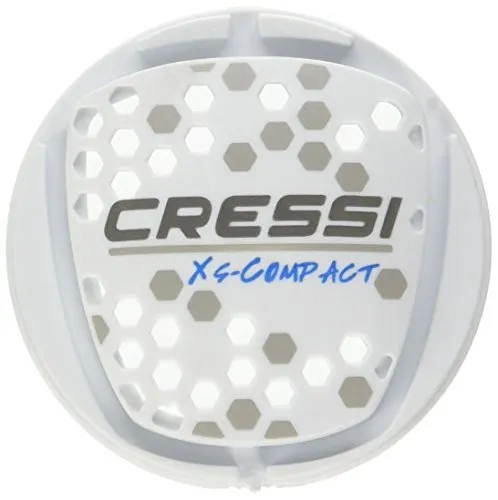 Cressi Compact Cover Colorata Erogatore Subacqueo, Bianco