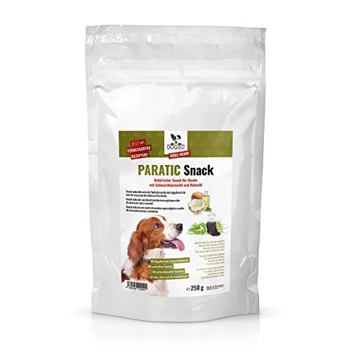 Dogs-Heart Snack anti zecche per cani con olio di cumino nero, repellente naturale, adatto anche per cuccioli