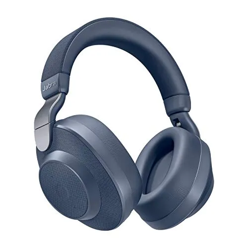 Jabra Elite 85h Cuffie Over-Ear - Cuffie wireless con cancellazione attiva del rumore - Batteria a lunga durata per chiamate e musica - Blu Marino