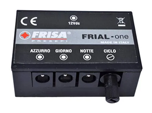 FRISA FRIAL ONE BASIC - Centralina con luci per presepi di piccole dimensioni - 2 FASI (notte e giorno)