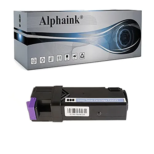 alphaink Toner nero compatibile con XEROX 106R01331 X6125 per stampanti Xerox Phaser 6125 6125N