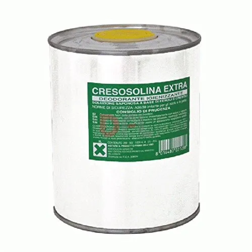 LT 1 CREOSOLINA CRIOLINA DEODORANTE IGIENIZZANTE ANIMALI DISINFETTANTE PULIZIA PAVIMENTI