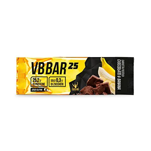 VB Bar 25 Protein Bar NET box 24x50g. gusto Cioccolato Banana