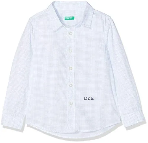 United Colors of Benetton Shirt Camicia, Magenta, 104 (Taglia Produttore: XX) Bambino