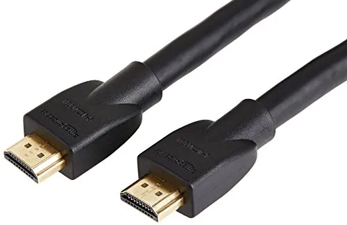 AmazonBasics - Cavo HDMI ad alta velocità di classe CL3, 7,6 m, standard più recenti