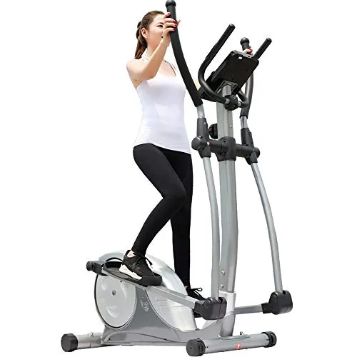 Macchina ellittica Ellittiche e Cyclette con Seduta e Allenamento Facile Computer Home Office Fitness Macchina ellittica Macchina Trainer (Color : Black, Size : 133x74x160cm)