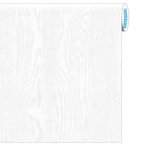 ARTESIVE WD-056 Frassino Bianco Assoluto larg. 60 cm AL METRO LINEARE - Pellicola Adesiva in vinile effetto legno per interni per rinnovare mobili, porte e oggetti di casa