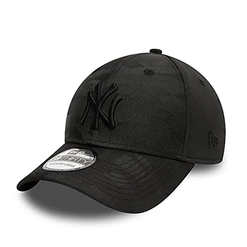 New Era MLB NEW YORK YANKEES Black Camo 39THIRTY Stretch Fit Cap, Größe:S/M