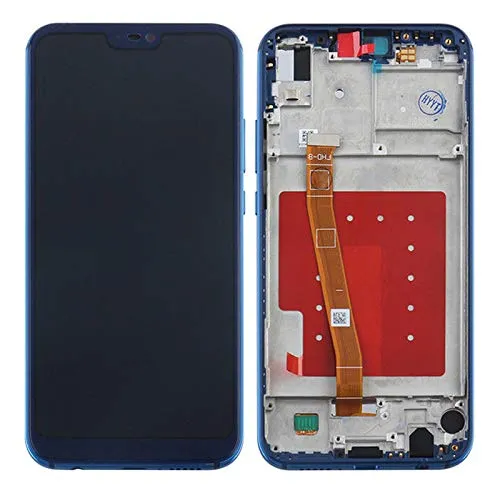 Display LCD + Touch Screen + FRAME Huawei P20 Lite ANE-LX1 Schermo Vetro Blu