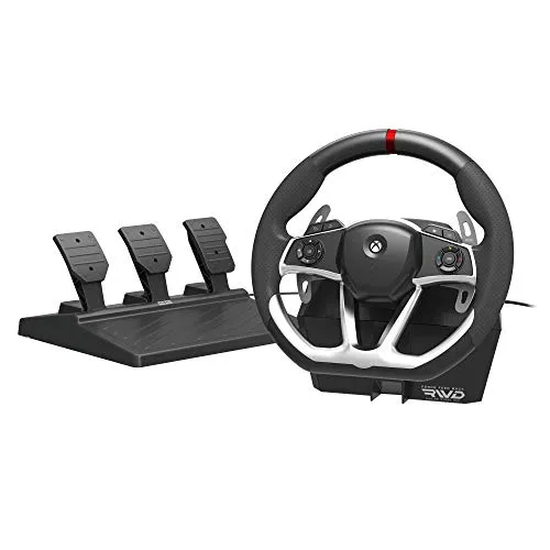 HORI Force Feedback Racing Wheel Dlx per Xbox Series X/S-Ufficiale Microsoft - Xbox One