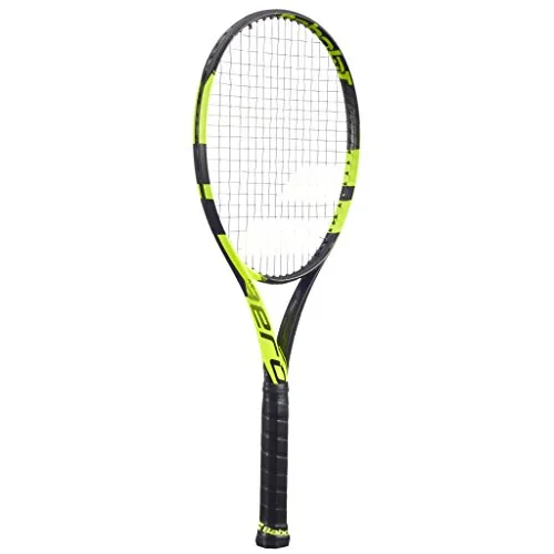 Babolat Pure Aero Unstrung NC Racchette da Tennis, Uomo, Uomo, Pure Aero Unstrung NC, Nero/Giallo