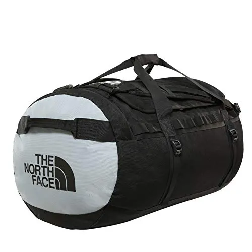 The North Face - Borsone Gilman - Borsa Durevole Base Camp Con Manici e Tracolla Amovibile - Nero/Mid Grigio, Small