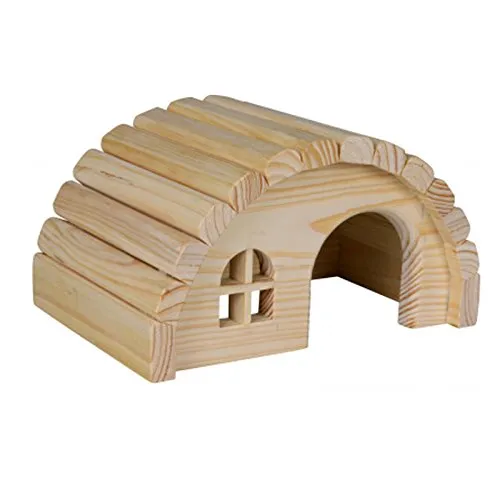 per Animale Domestico Ting Casa in Legno per Mouse Crister Gerbille Home 19 x 11 x 13 cm