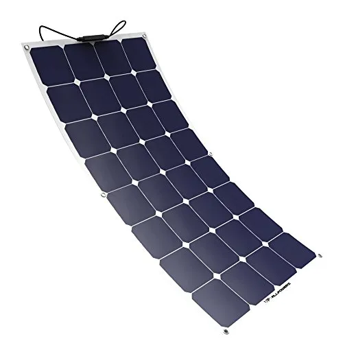 ALLPOWERS 100W 18v 12v Pannello Solare Caricabatterie Solare SunPower Flessibile Pieghevole con per RV, Barca, Cabina, Tenda, Auto, Rimorchio