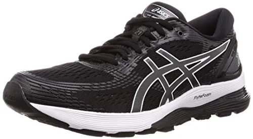 ASICS Gel-Nimbus 21, Scarpe da Running Donna, Nero (Black/Dark Grey 001), 40.5 EU