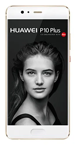 Huawei P10 Plus 4G 128GB Gold smartphone - smartphones (14 cm (5.5"), 2560 x 1440 pixels, Flat, LTPS, 16 million colours, 16:9)