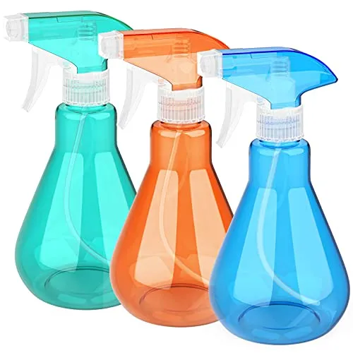 YANGTE - Nebulizzatori spray vuoti, in plastica, 500 ml, 3 impostazioni, per la pulizia, confezione da 3