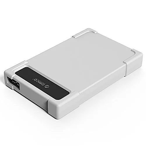 Orico Adattatore USB 3.0 a SATA con Case Silicone per SSD / HDD da 2.5 Pollici - Cavo Convertitore USB3.0 a SATA III per Hard Disk 2,5