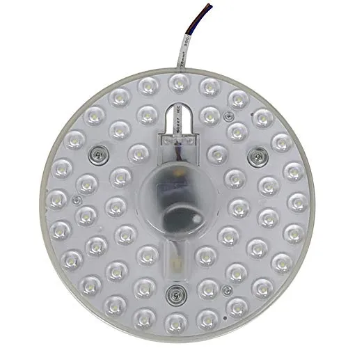 Disco LED Magnetizzato per Convertire in Plafoniera LED 24W, Colore Bianco Caldo (3000K), 2160 Lumen