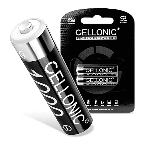 CELLONIC® Batteria sostitutiva per Siemens Gigaset A400 A415 A415A CL660HX A580 A585, C300 C430, C475 C530, S810 Ricambio 2x AAA Micro LR03 per telefono fisso/cordless 2x 1000mAh Pile Sostituzione