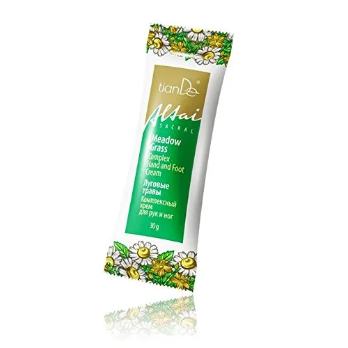 Crema a mano e piede Complex Prato Prato. TianDe 44412, 30g, Mini pacchetto - utilizzo massimo!