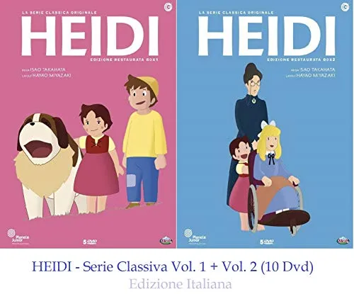 HEIDI - Serie Classica Vol. 1 + Vol. 2 (10 Dvd)