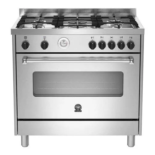 Bertazzoni La Germania Americana AMN905MFESXT cucina Piano cottura Acciaio inossidabile Gas A