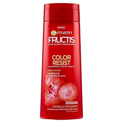 Garnier Fructis Color Resist Shampoo per Capelli Colorati, 250 ml