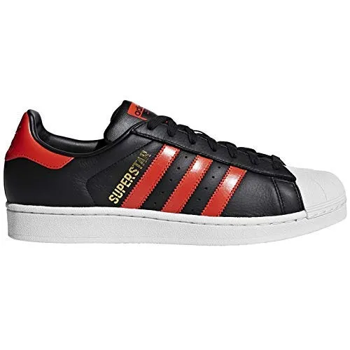 adidas Superstar, Scarpe da Fitness Uomo, Nero (Negro 000), 41 1/3 EU