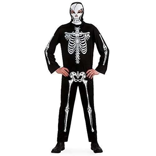 Carnival Toys 82025 - costumi scheletro per gli adulti, tuta, taglia M