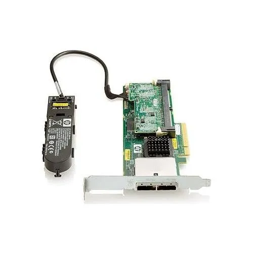 HP Hewlett Packard 462832-B21 Smart Array P411 SAS Raid Controller - 512 MB - PCI Express x8-300 MBps - 2 x 26-Pin SFF-8088 Mini - Serial Attached SCSI Esterno