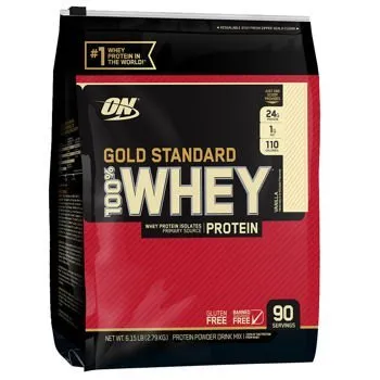 optimum Nutrition Gold Standard 100% Whey Protein, Vanilla. 6LBS by Gold Standard Whey
