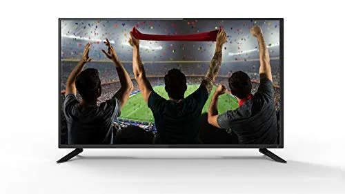 Akai AKTV410TS Televisore Led Full HD, HDMI, 1080p, DVB-T2, Nero, 40 Pollici