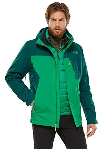 The North Face mountain light triclimate jacket primary green gore-tex -L