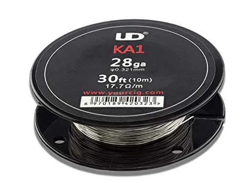 UD Youde Bobina di filo Kanthal A1, 10 metri, 28 AWG/0,321 mm