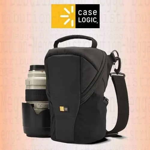 Case Logic Luminosity DSLR Lens Exchange morbido imbottito protettivo impermeabile borsa per il trasporto – adatto per obiettivi fino a 23 cm di lunghezza